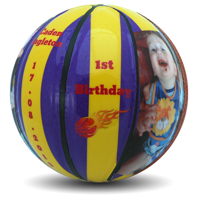 Custom engraved basketball ideas for senior nights