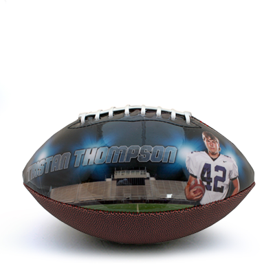 Personalised football party favours for coach senior team