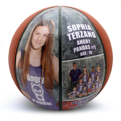 Best idea of basketball with name engraved for coach gifts