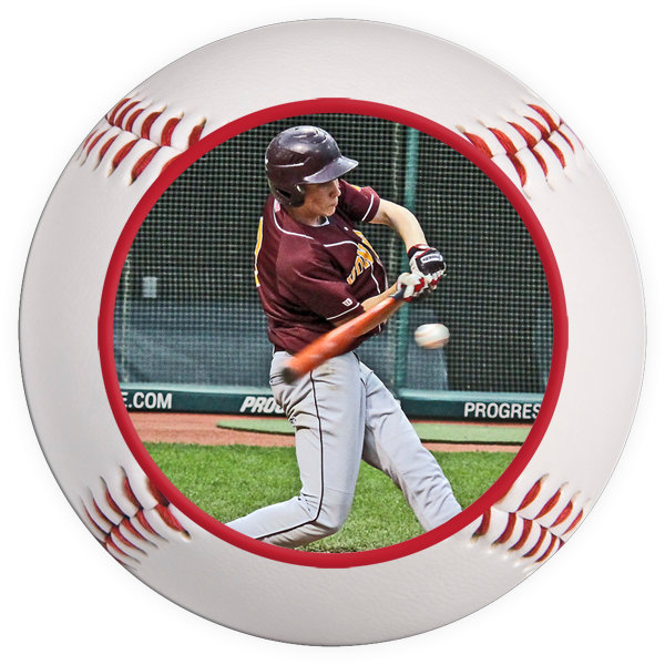 Personalised custom fathers day baseball magnet gift Best photo sports custom senior baseball magnet gift