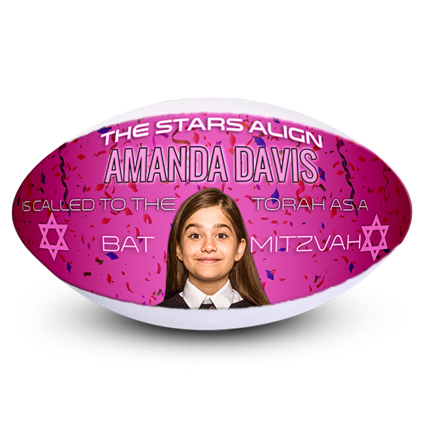 Best personalised full coverage bat mitzvah rugby gifts ideas Best custom full coverage bat mitzvah rugby gifts