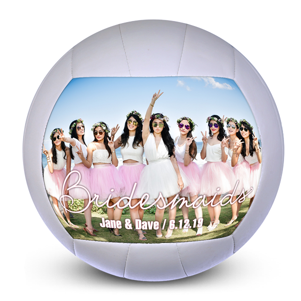 Best picture perfect volleyball bridesmaids gift for athlete Best photo sports customized volleyball bridesmaids gift for athlete