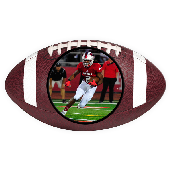 Best personal football wedding favours senior team gift ideas Custom football bar mitzvah favors senior team gift