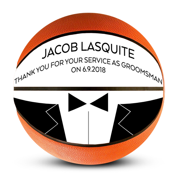 Best picture perfect basketball groomsmen gift for athlete Best photo sports customized basketball groomsmen gift for athlete