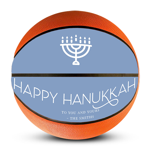 Personalised christmas holiday hanukkah basketball gift for coach Custom engraved basketball ideas forchristmas holiday hanukkah gift ideas