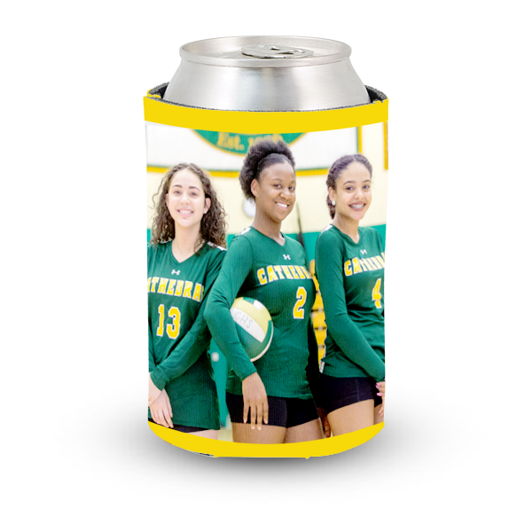 Custom gift ideas for volleyball koozie coach senior nights Best photo volleyball koozies centerpiece ideas for senior nights