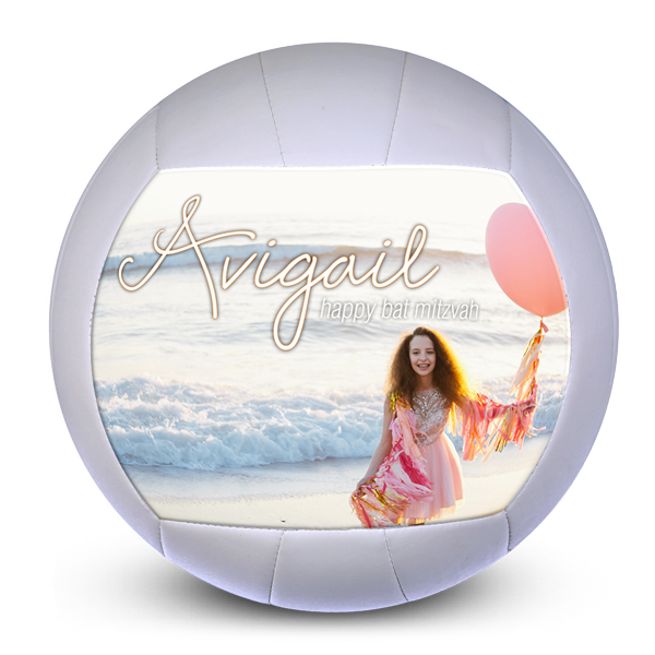 Custom personalised volleyball court gifts for bat mitzvah gift idea Personalised bat mitzvah gift ideas for volleyball players
