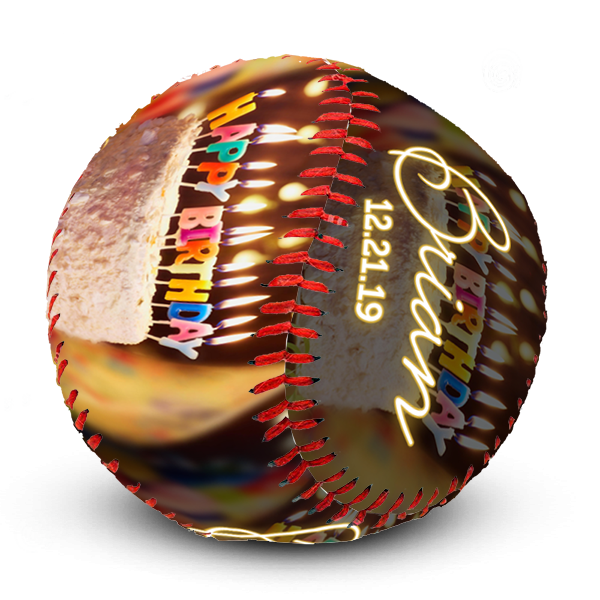 Best photo sports personalized baseball athlete birthday gift Personal customised baseball birthday gift ideas