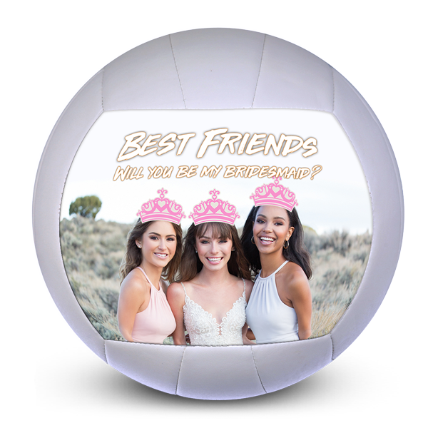 Personal sports volleyball bridesmaids gift for fan Best photo sports personalized volleyball bridesmaids gift for fan