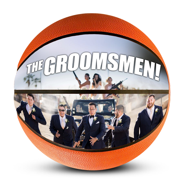 Personal sports basketball groomsmen gift for fan Best photo sports personalized basketball groomsmen gift for fan