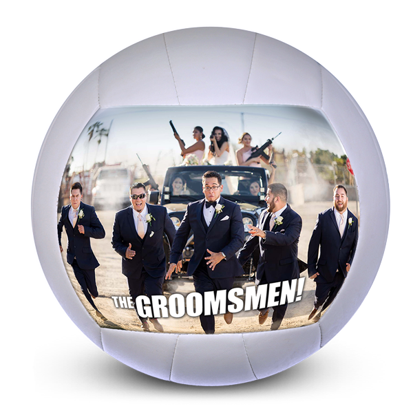 Personal sports volleyball groomsmen gift for fan Best photo sports personalized volleyball groomsmen gift for fan