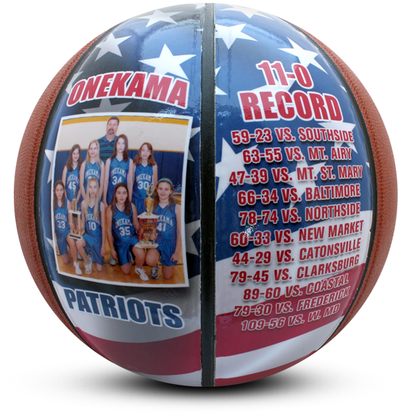 Personalised pictures of basketball for season opening games Customised basketball banquet awards ideas for season opening games