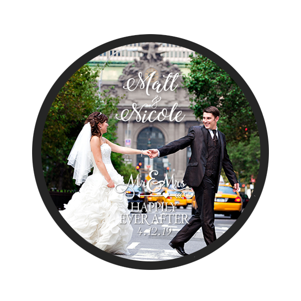 Best sports ball hockey puck gift ideas for wedding favors Personal picture perfect hockey puck gift for wedding party favors