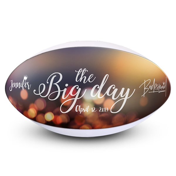 Customised unique rugby bridesmaid gifts Personalized best picture perfect bridesmaid rugby gifts
