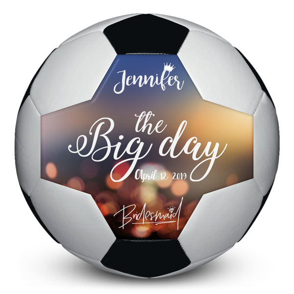 Best personal customised gift for soccer bridesmaids gift Custom soccer bridesmaid thank you gifts ideas