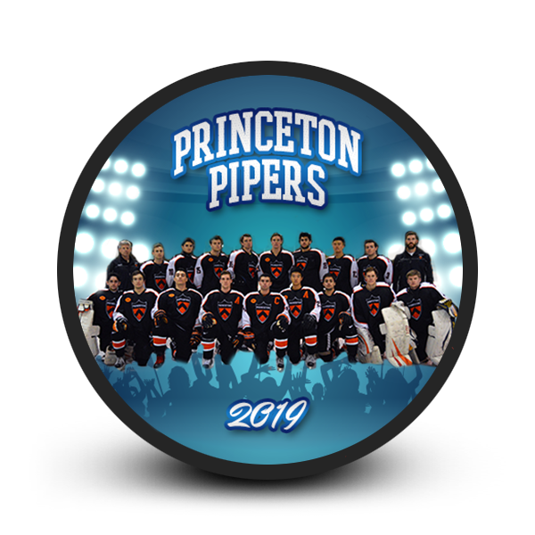 Personalized sports create hockey puck team awards gift ideas