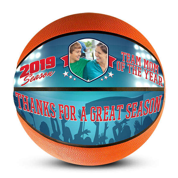 Personalised mom team basketball gift for coach Custom engraved basketball mom team gift ideas