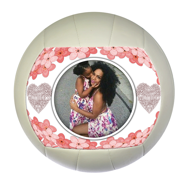 Best picture perfect volleyball mother's day gift for athlete Best photo sports customized volleyball mother's day gift for athlete