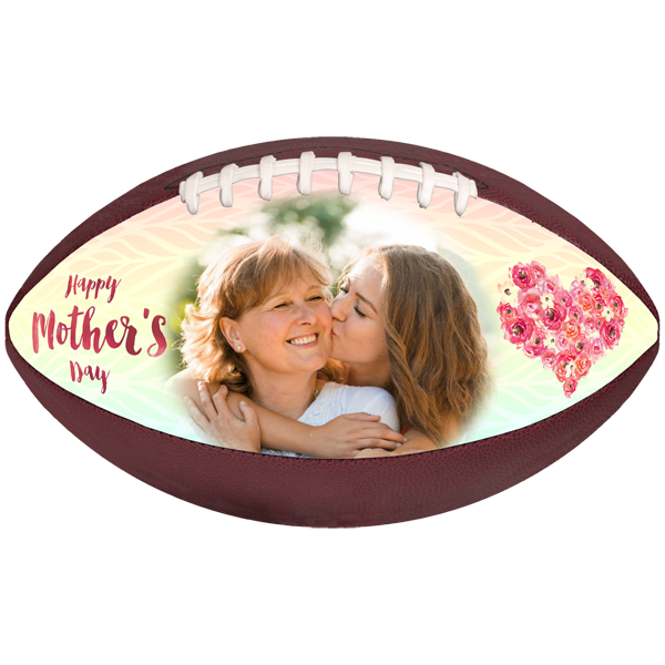 Best photo sports customized football mother's day gifts and awards Personalised football party favours for coach on moother's day