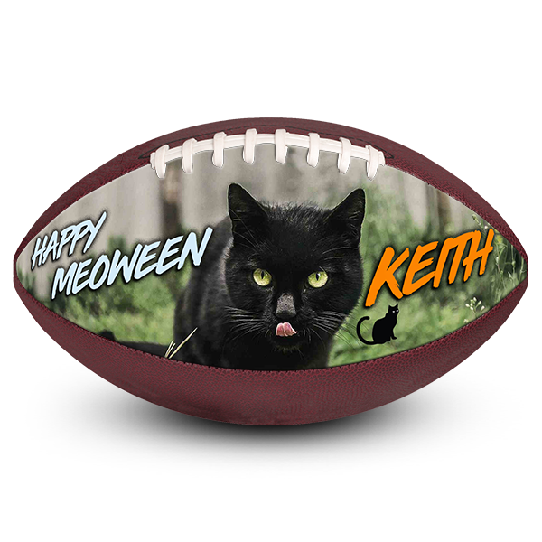 Best photo sports customized football halloween fan party favor gift Personalised football halloween fan party favor gift for coach designs