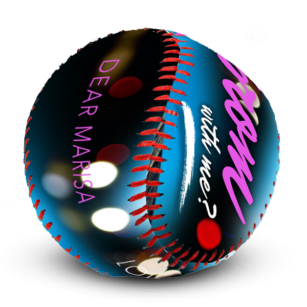 Best custom 8th grade night baseball promposal season Best photo sports personalized baseball promposal season