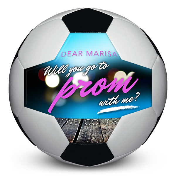 Customised season promposal soccer gifts coach ideas Personalised season promposal gift for soccer ball coach gifts