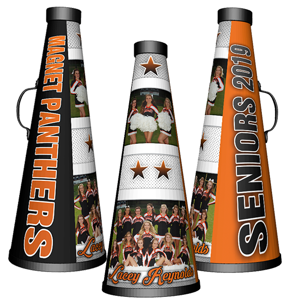 Personal best photo cheerleading megaphones coach gifts
