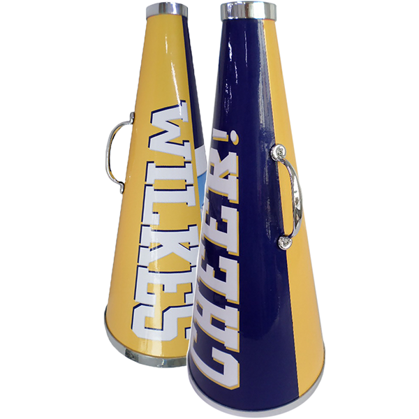 Best custom picture cheerleading gifts for senior team players Personal cheerleading megaphones idea to adding pictures for team players