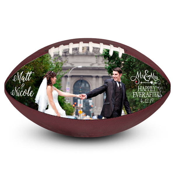 Best photo sports customized footballs wedding favors gift idea Best photo sports personalized footballs wedding favors gift idea