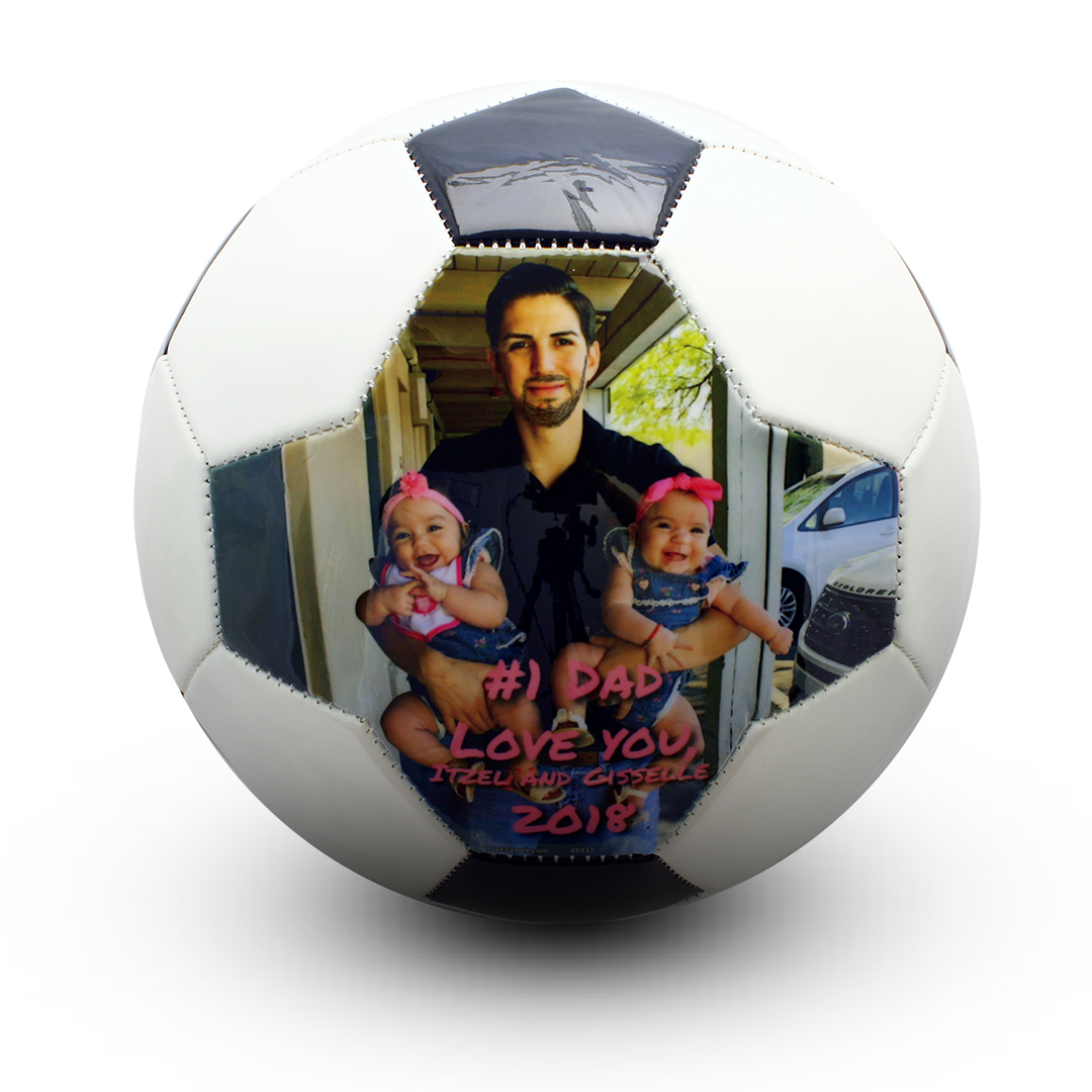 Personalised sports gifts soccerball for fathers day Best personal soccer coach thank you gifts for fathers day
