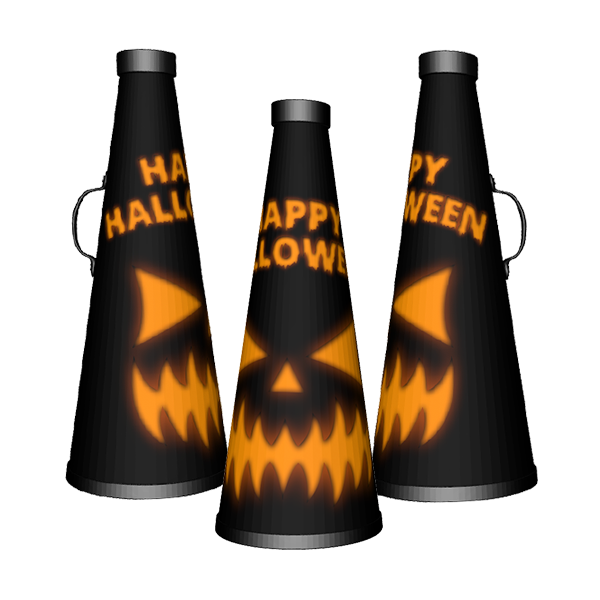 Personalised picture cheerleading megaphones halloween gift for fan Custom cheerleading megaphones halloween gift for fan