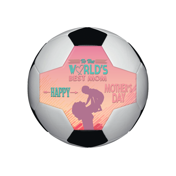 Best personal customised soccer gift for mother's day Custom soccer mother's day thank you gifts ideas