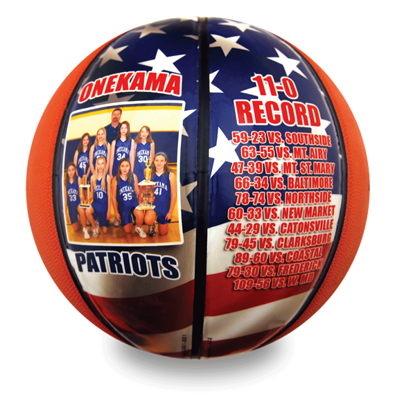 Personalized best picture basketball bar mitzvah athlete sports fan party favor