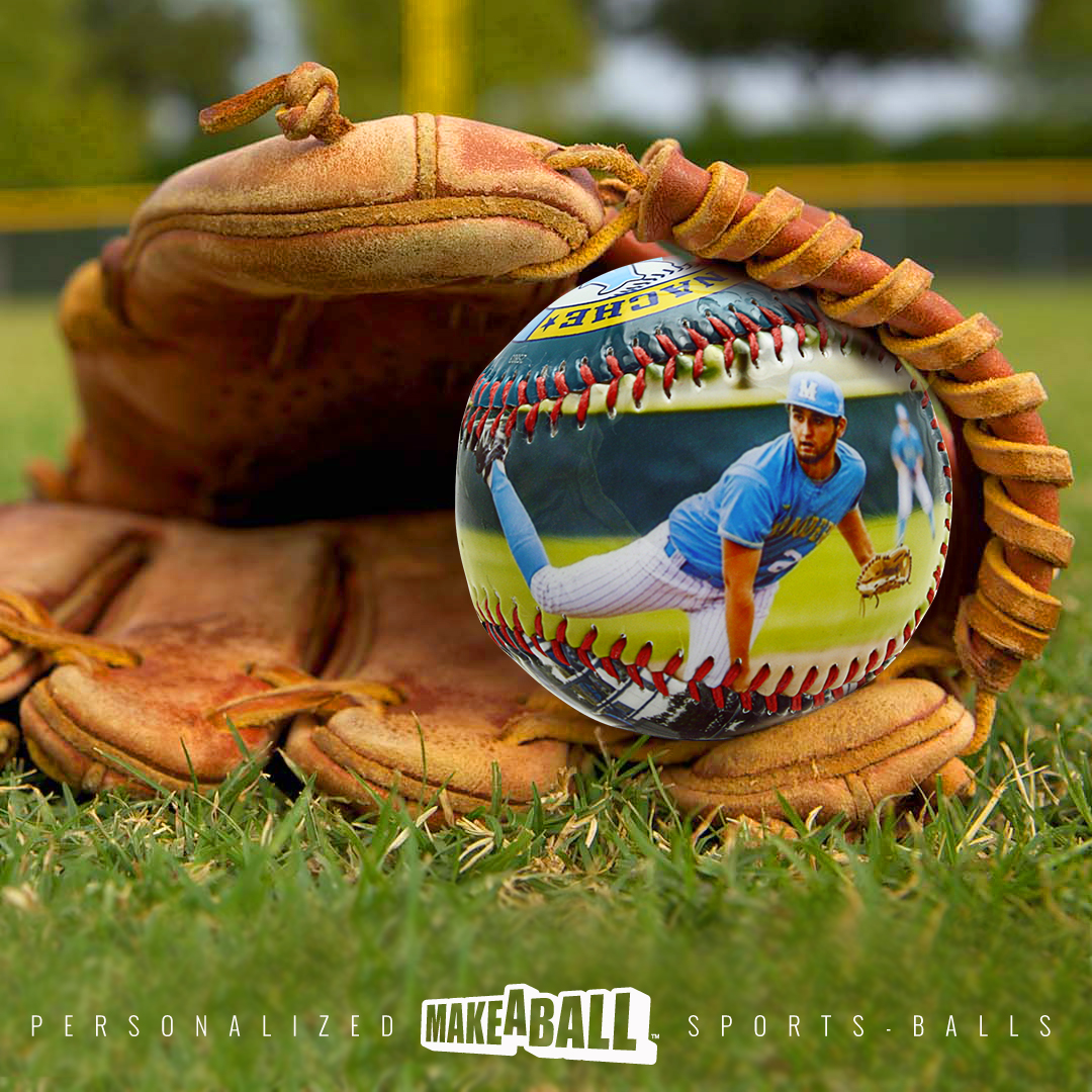 Customized photo senior night baseball gift Customized photo senior night baseball gift