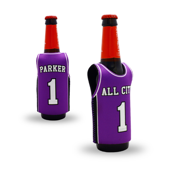 Custom photo senior night basketball koozies Custom senior night basketball can bottle koozie sleeve