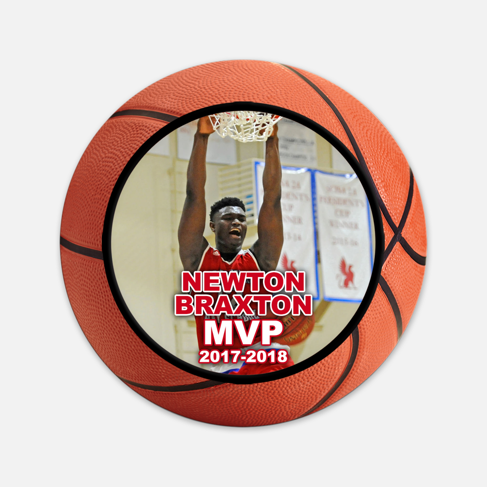 Custom photo senior night basketball Custom senior night basketball magnet