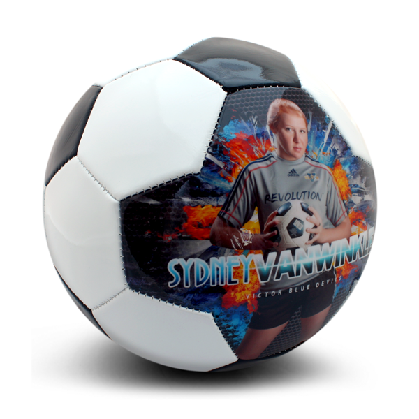 Custom personalised soccerball with stars gift ideas for wedding party favors Personalised bat mitzvah favors soccerball for wedding party favor ideas