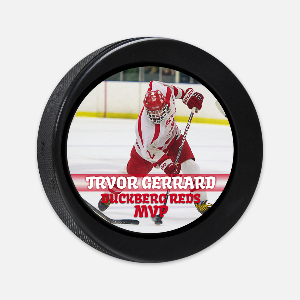 Custom hockey puck magnet valentines day gift ideas for love, partner, friend, family, boyfriend, girlfriend Personalized sports create hockey puck magnet gift ideas