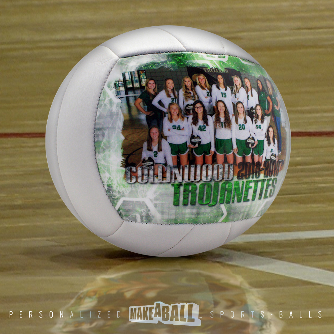 Custom photo coach volleyball gift Custom coach volleyball gift