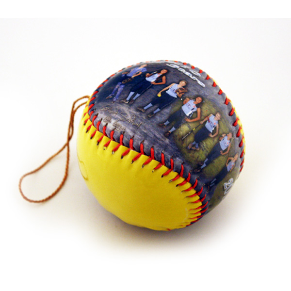 Best photo sports holiday personalized softball ornament Best photo sports holiday personalized softball ornament