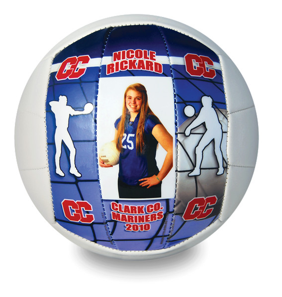 Best photo sports customized volleyball graduation gifts Custom volleyball for graduation