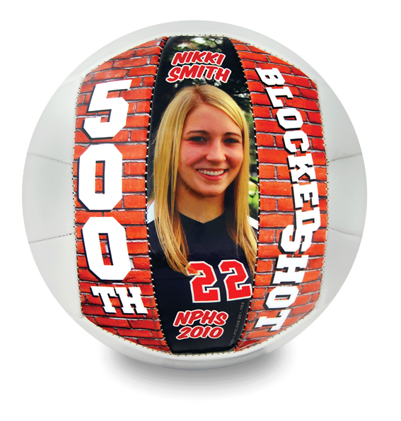 Personalized best picture volleyball mothers day present Personal volleyball for mothers day