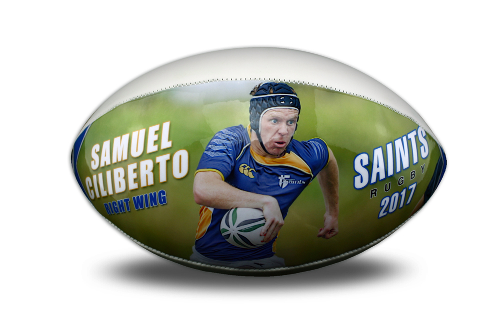 Customized best picture rugby player present Customized best picture perfect rugby for players