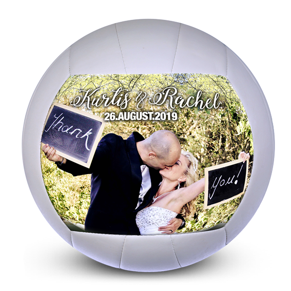 Best customised sports volleyball favors on wedding party ideas
